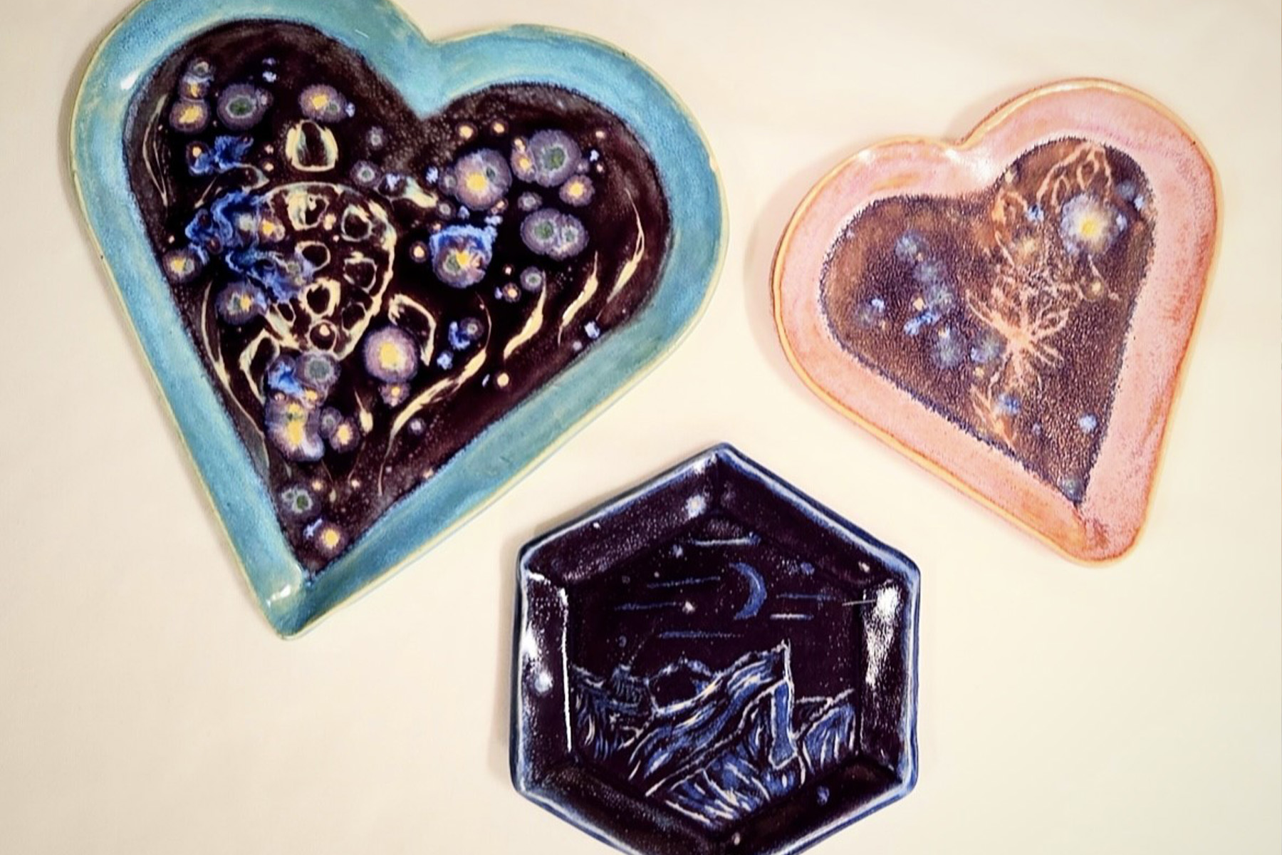 Multi-Colored Sgraffito