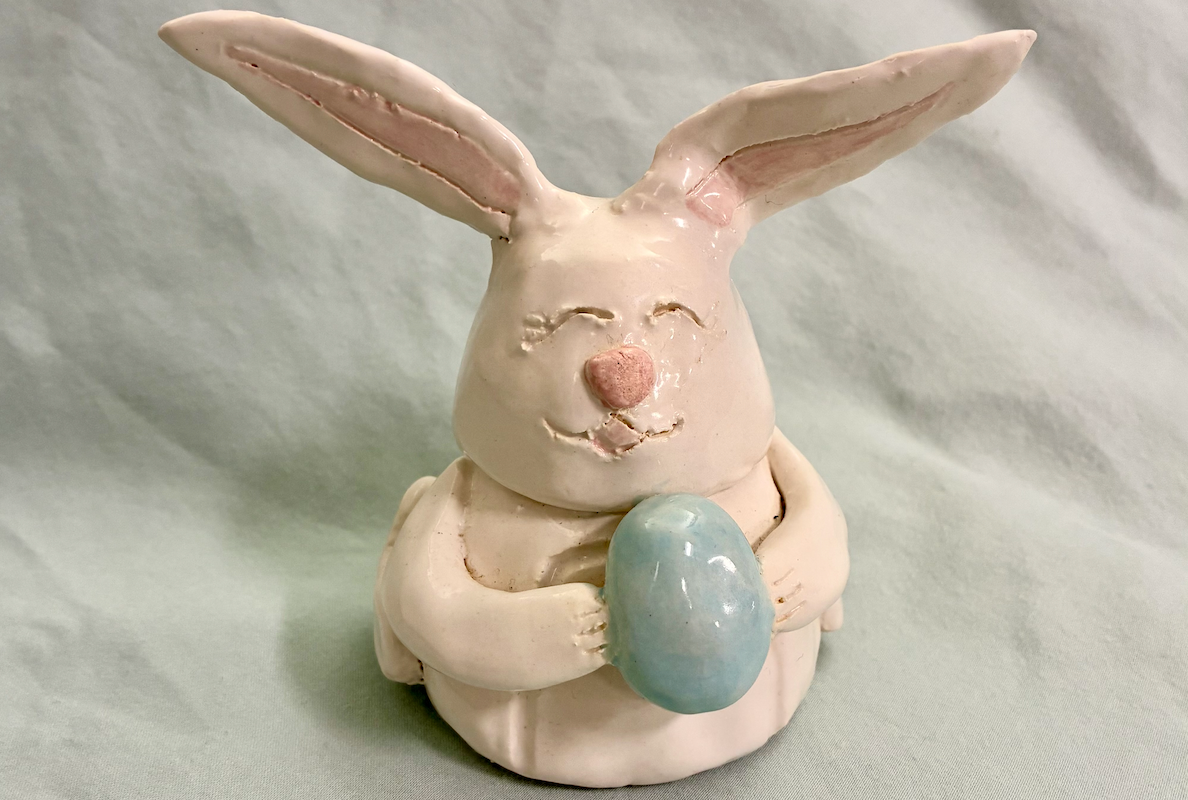pinch pot bunnies