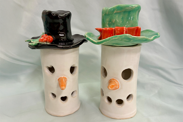 Snowmen Luminaries