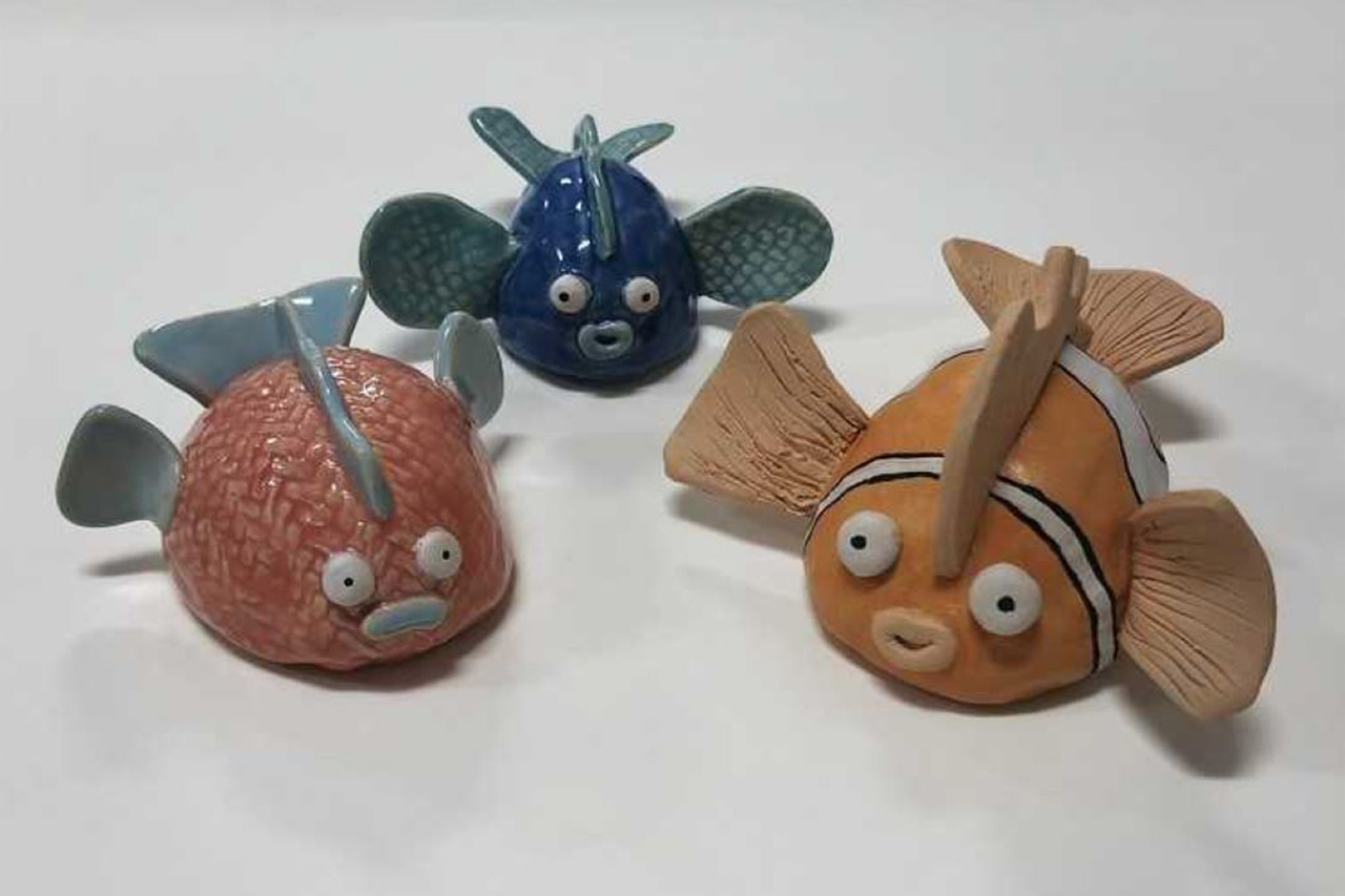Pinch Pot Goldfish