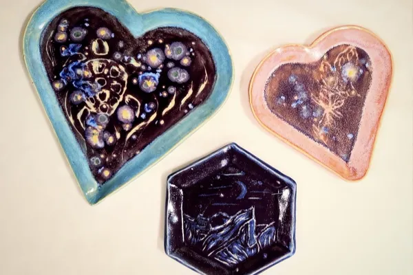 Multi-Colored Sgraffito